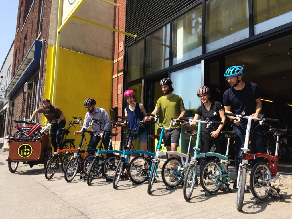 We have the largest selection of Brompton bikes in Quebec.