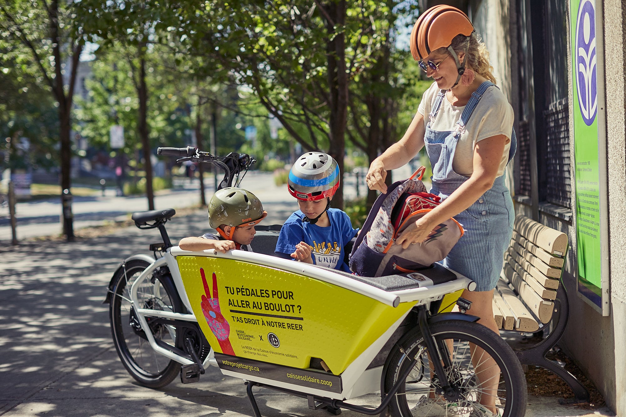 Hubo - Imbattable cette semaine: Vélo cargo électrique