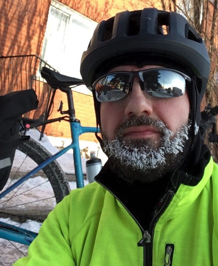 À vélo en hiver : témoignage