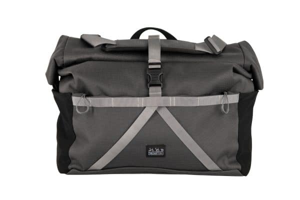 Brompton Borough Roll Top Bag Large in Dark Grey-