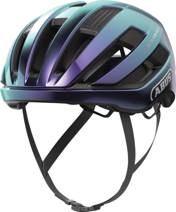 ABUS Smiley 3.0 LED Casque de vélo avec lumière – Coupe profonde et place pour une tresse – Pour filles et garçons – Gris avec motif espace, taille M