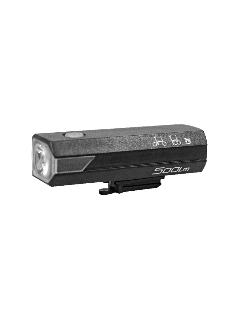 Lumière de vélo - FOLAYA - Lampe avant rechargeable USB - Étanche IPX6